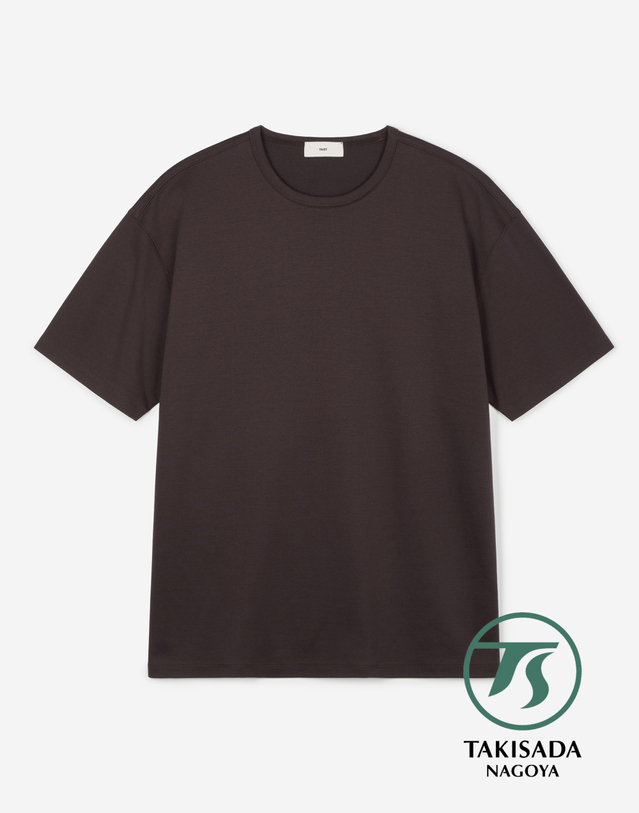 티엔지티 Takisada Japanese Cotton Tee (Brown) 브라운 착용컷