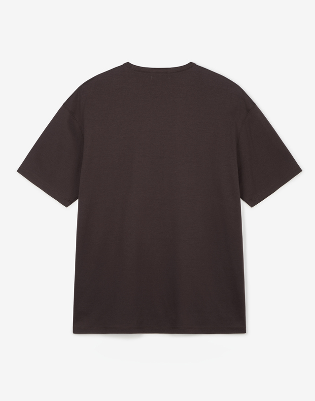 티엔지티 Takisada Japanese Cotton Tee (Brown) 브라운 착용컷