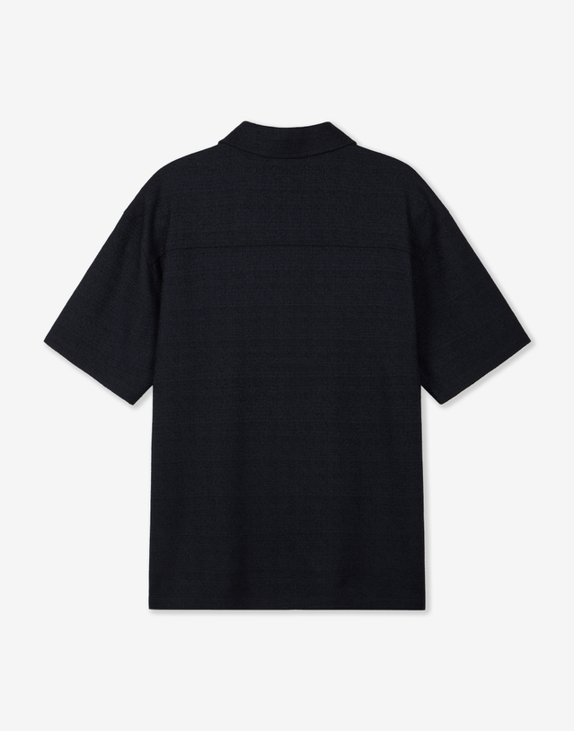 티엔지티 Tweed Polo (Dark Navy) 네이비 착용컷