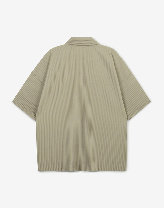 요요기 플리츠 바이 티엔지티 Yoyogi Pleats Polo (Beige) 베이지 착용컷