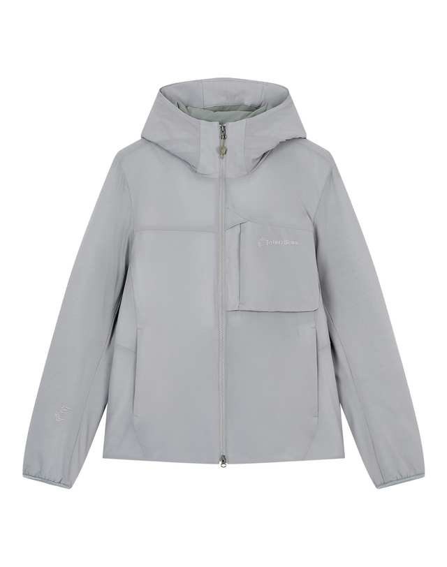 티톤 브로스 WS Wapiti Heavywight Hoody 밝은 그레이 착용컷