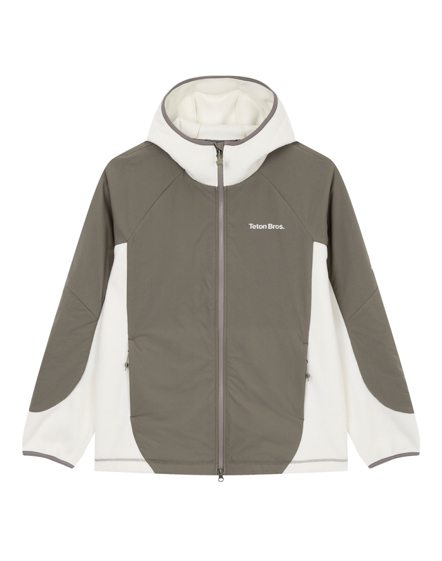 티톤 브로스 [신규입고]Hybrid Fleece Jacket 아이보리 착용컷