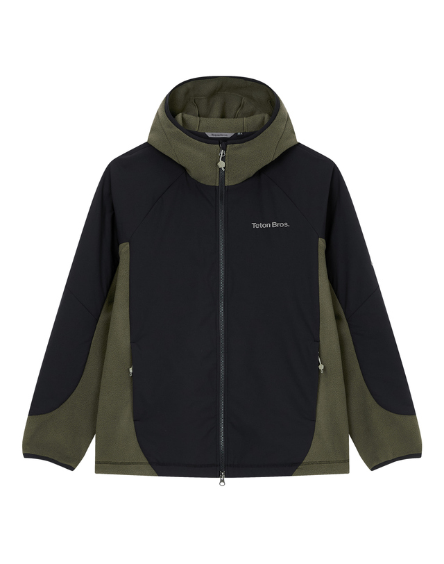 티톤 브로스 [신규입고]Hybrid Fleece Jacket 카키 착용컷