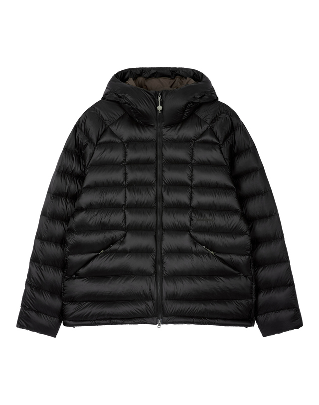 티톤 브로스 [경량]Alive Puffer Hoody 블랙 착용컷
