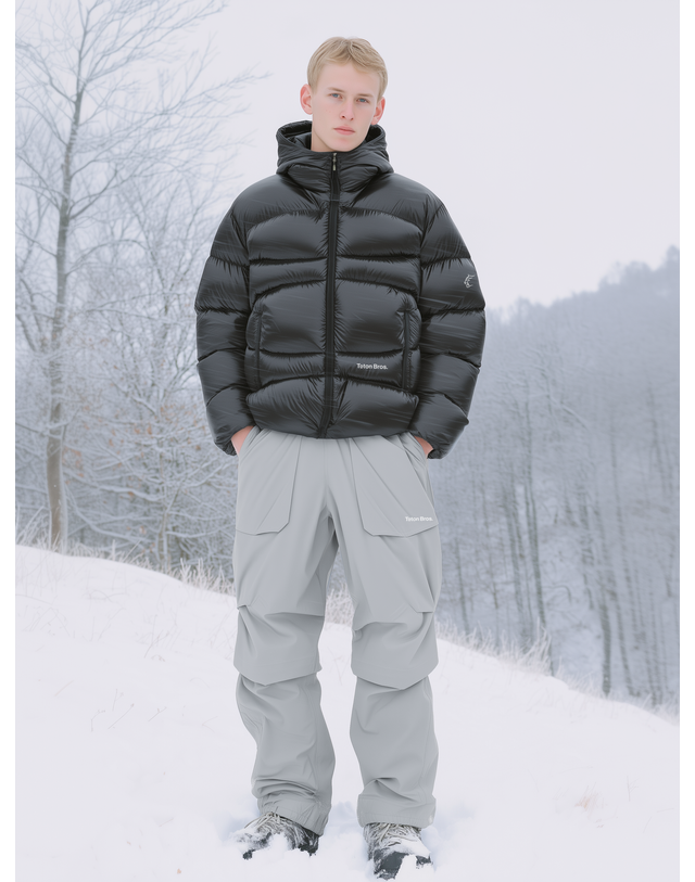 티톤 브로스 WAPITI FULLBANDING PANT 밝은 그레이 착용컷