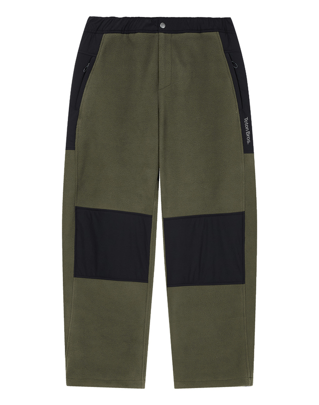 티톤 브로스 [신규입고]Hybrid Fleece Pant 카키 착용컷