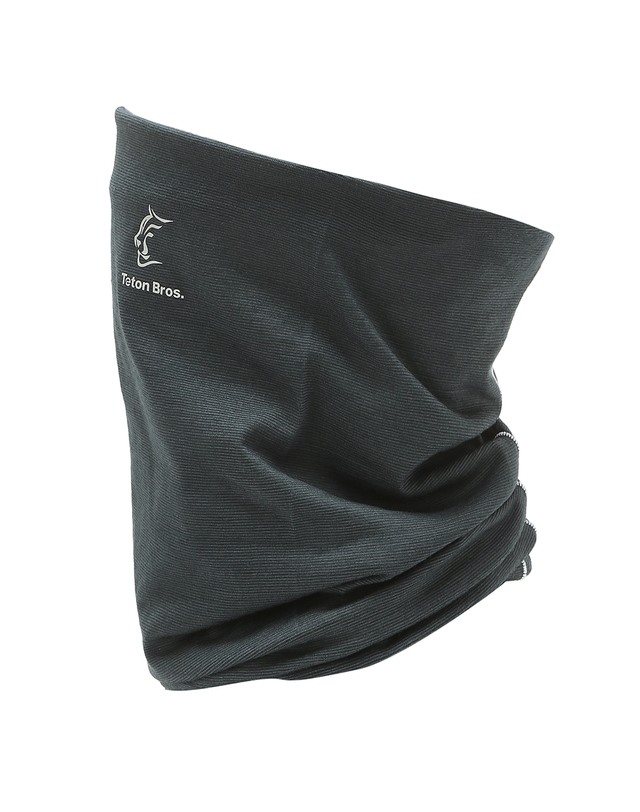 티톤 브로스 Axio Lite Neck Gaiter 진한 초록 착용컷
