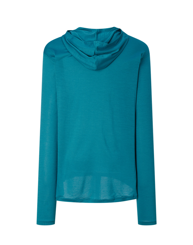 티톤 브로스 Axio Lite Hoody 청록 착용컷