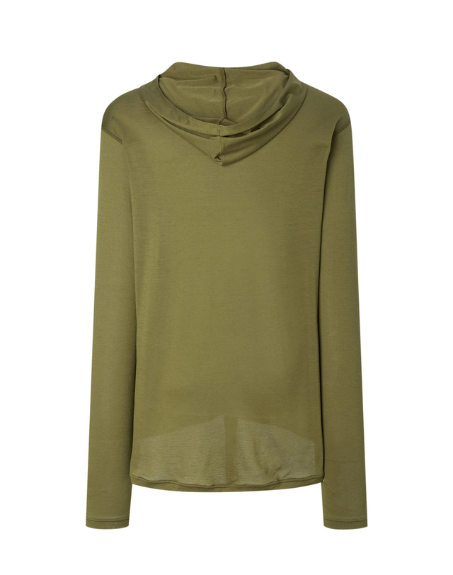 티톤 브로스 Axio Lite Hoody 진한 노랑 착용컷
