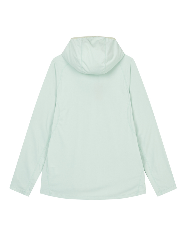 티톤 브로스 Breath Hoody 밝은 초록 착용컷