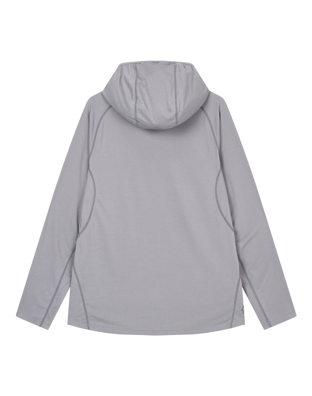 티톤 브로스 Breath Hoody 밝은 그레이 착용컷
