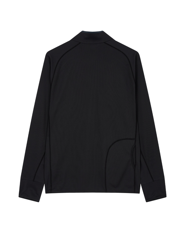 티톤 브로스 Nokta Half Zip LS 블랙 착용컷