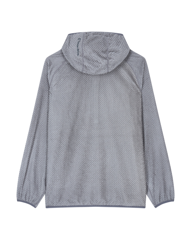 티톤 브로스 Octa Breath Hoody Zip Up 밝은 그레이 착용컷