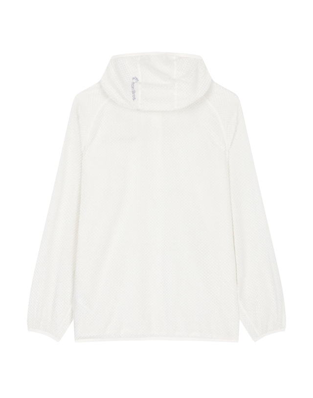 티톤 브로스 Octa Breath Hoody Zip Up 흰색 착용컷