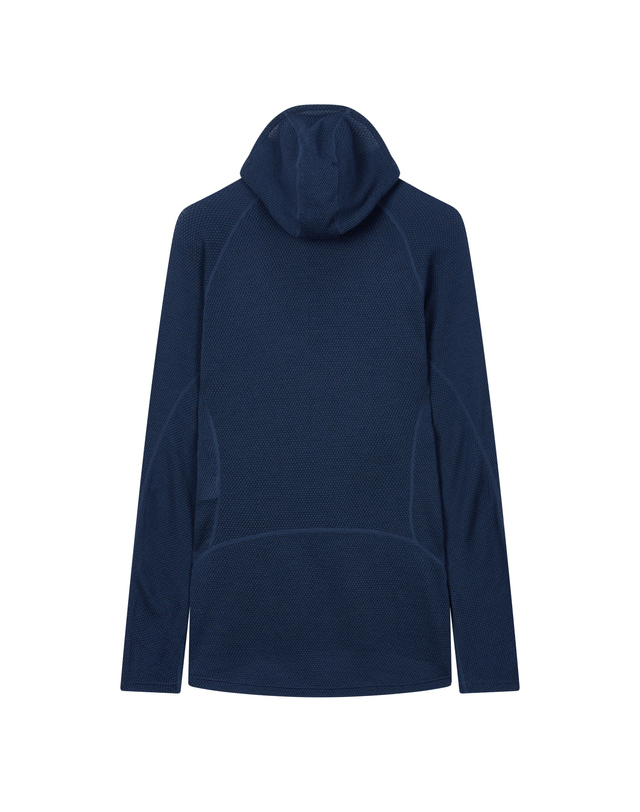 티톤 브로스 MOB Wool Hoody 밝은 네이비 착용컷