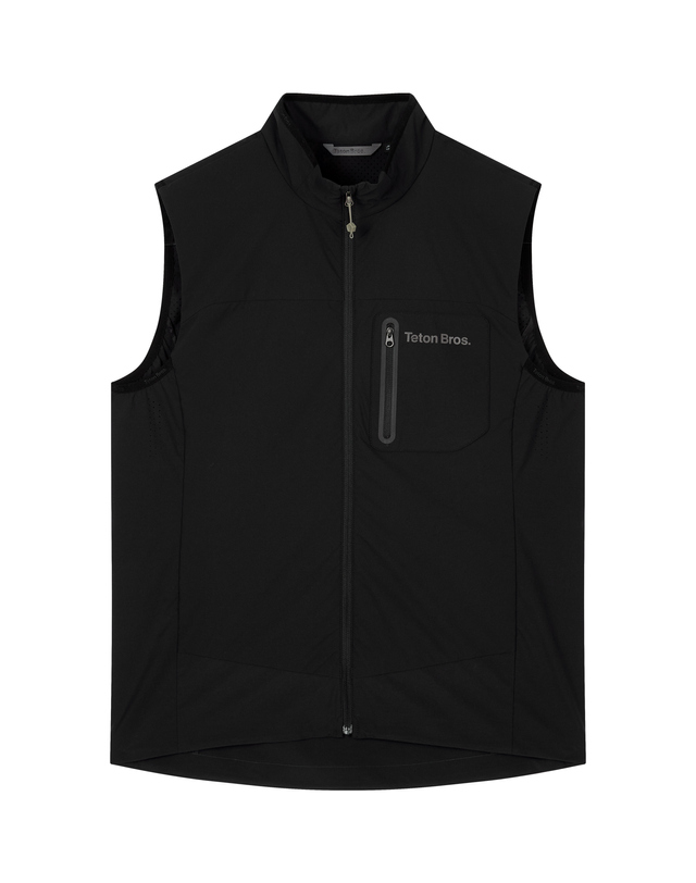 티톤 브로스 Running Insulation Vest 블랙 착용컷