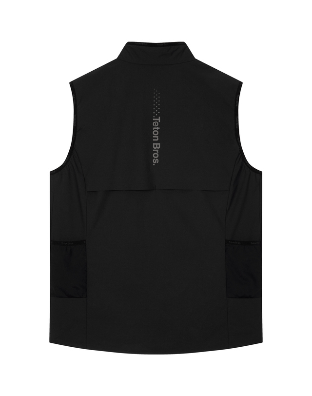 티톤 브로스 Running Insulation Vest 블랙 착용컷