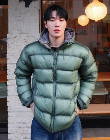 [경량]Alive Prism Down Jacket