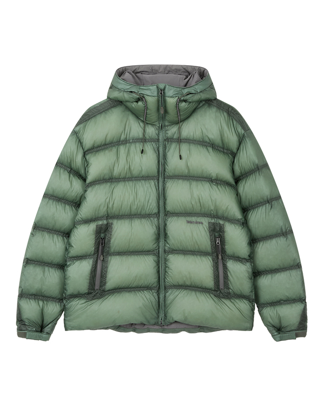 티톤 브로스 [경량]Alive Prism Down Jacket 탁한 카키 착용컷