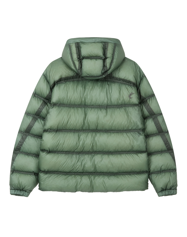 티톤 브로스 [경량]Alive Prism Down Jacket 탁한 카키 착용컷