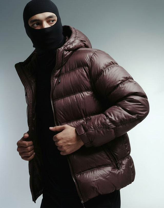 티톤 브로스 [경량]Alive Prism Down Jacket 밝은 퍼플 착용컷