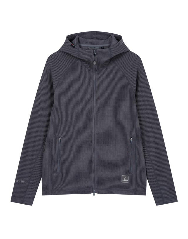 티톤 브로스 Power Dry Mesh Hoody 차콜 그레이 착용컷