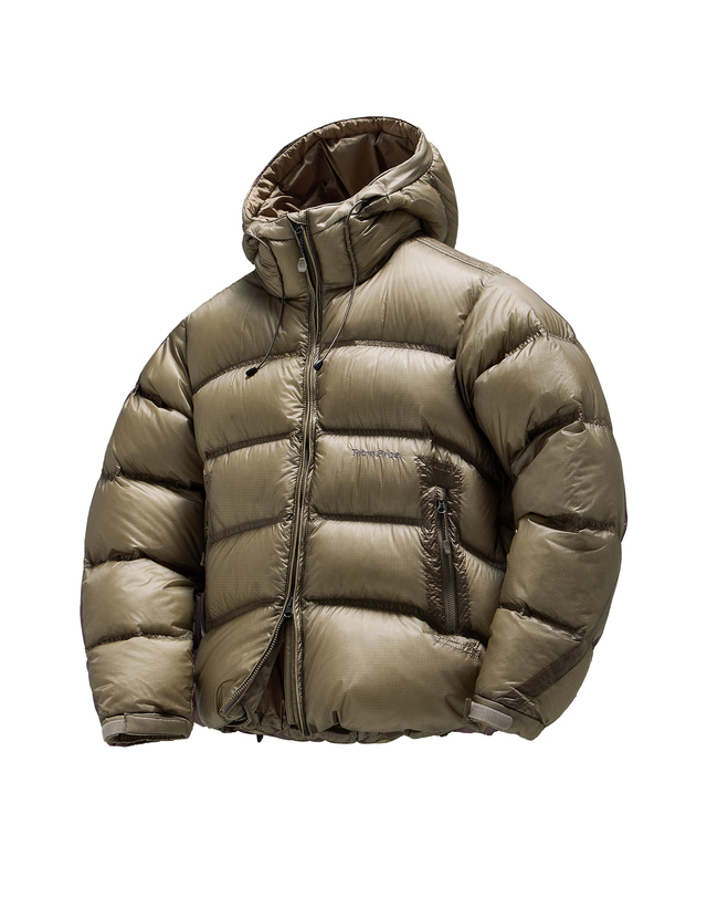 티톤 브로스 [경량/크롭기장]여성 Alive Prism Down Jacket 밝은 베이지 상세