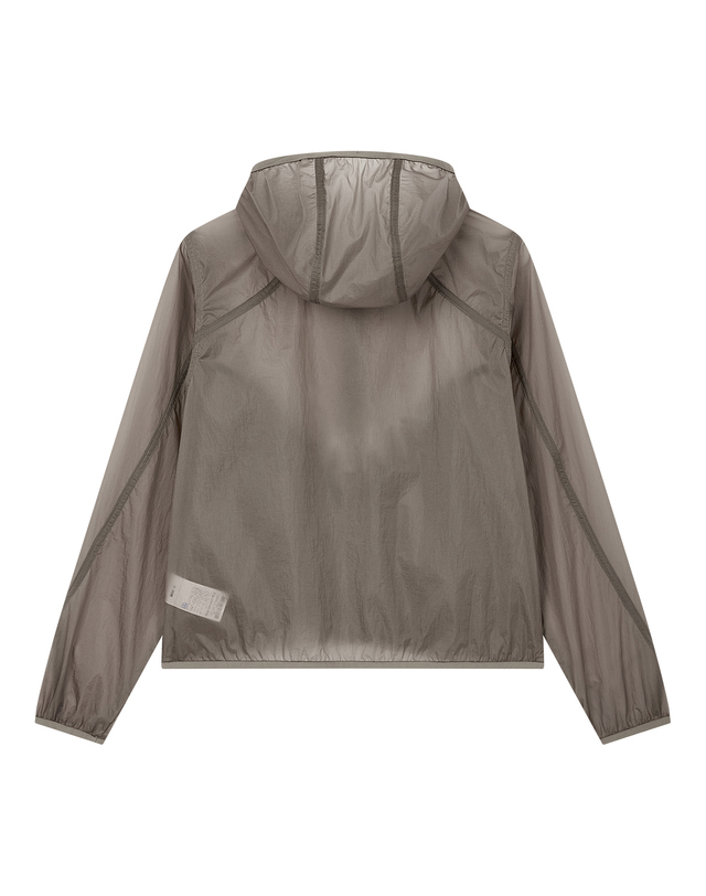 티톤 브로스 여성 Veil Layer Wind Jacket 밝은 베이지 착용컷