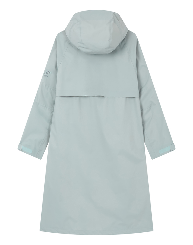 티톤 브로스 WS Zero-G 3L Rain Coat 밝은 초록 착용컷