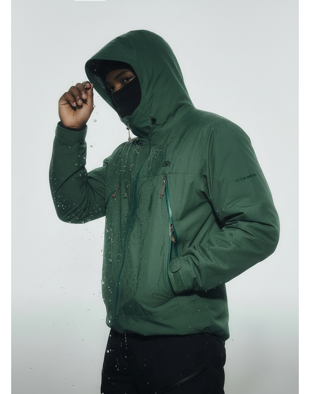 티톤 브로스 Yari Jacket 초록 착용컷