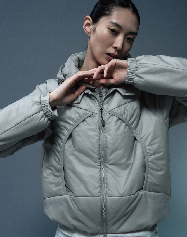 티톤 브로스 WS Slant Primaloft Jacket 밝은 그레이 상세