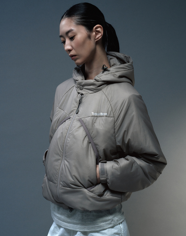 티톤 브로스 WS Slant Primaloft Jacket 베이지 상세