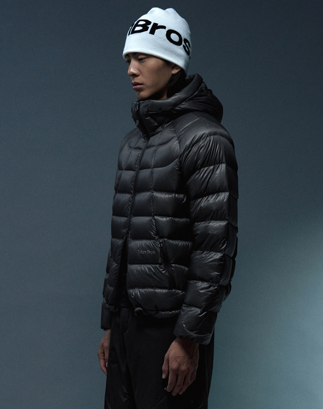 티톤 브로스 Alive Down Jacket 차콜 그레이 상세