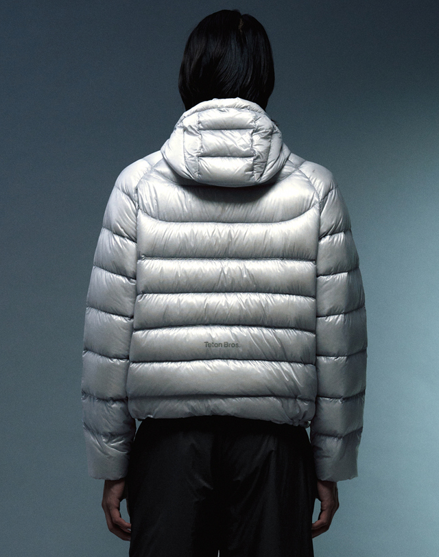 티톤 브로스 Alive Down Jacket 밝은 그레이 상세