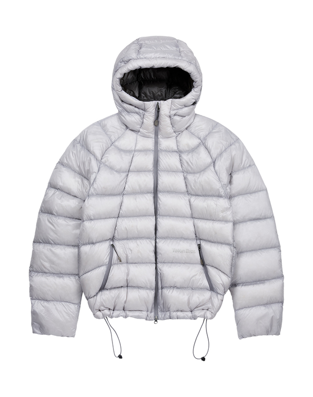 티톤 브로스 Alive Down Jacket 밝은 그레이 상세