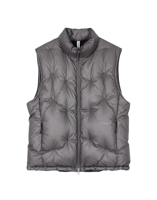 티톤 브로스 [Teton×JEONGLI] Terrain Trace Down Vest 그레이 상세