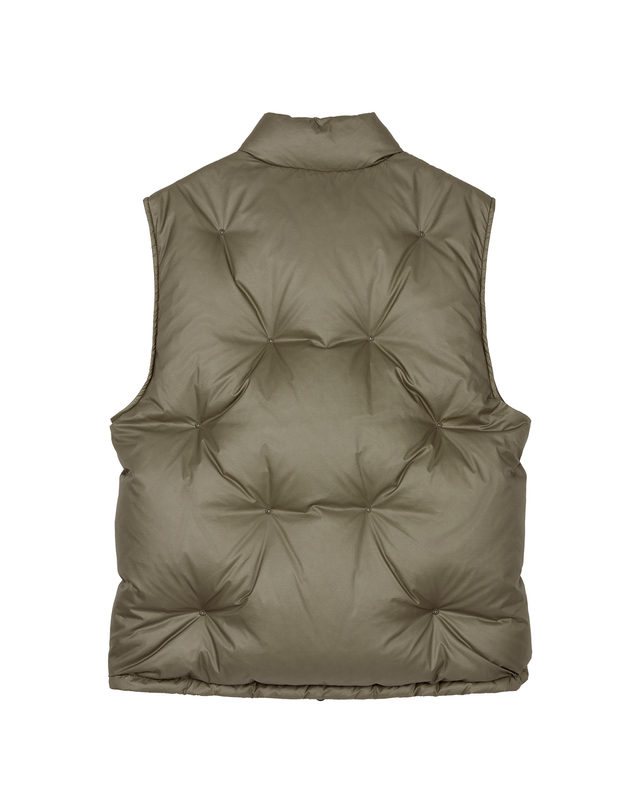 티톤 브로스 [Teton×JEONGLI] Terrain Trace Down Vest 카키 상세