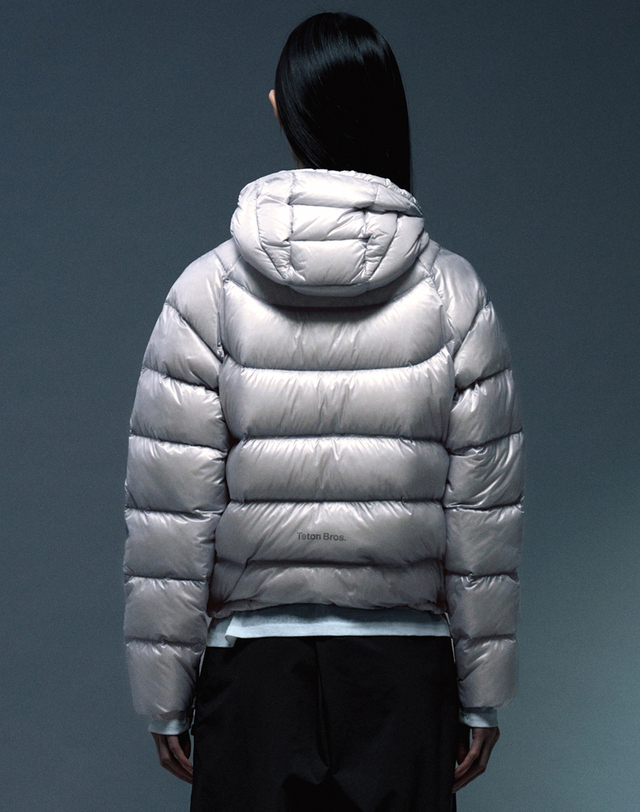 티톤 브로스 WS Alive Down Jacket 밝은 그레이 상세