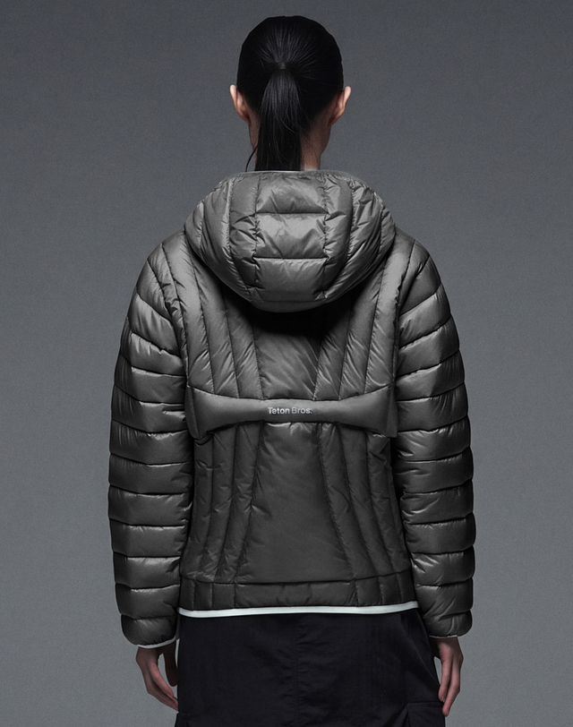 티톤 브로스 WS Alive Vertical Down Jacket 탁한 카키