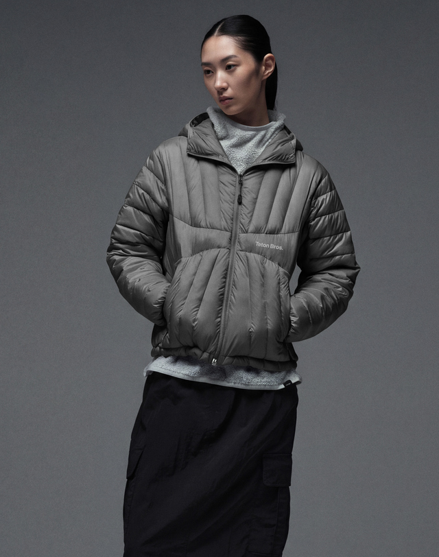 티톤 브로스 WS Alive Vertical Down Jacket 탁한 카키