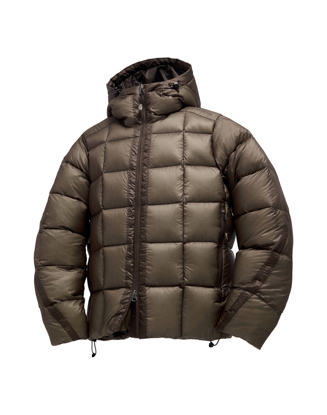 티톤 브로스 WS Alive Dualis Down Jacket 브라운 상세
