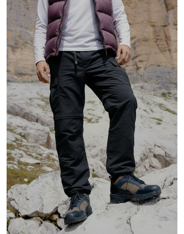 티톤 브로스 RockShield Kevlar Cargo Pants 블랙 착용컷