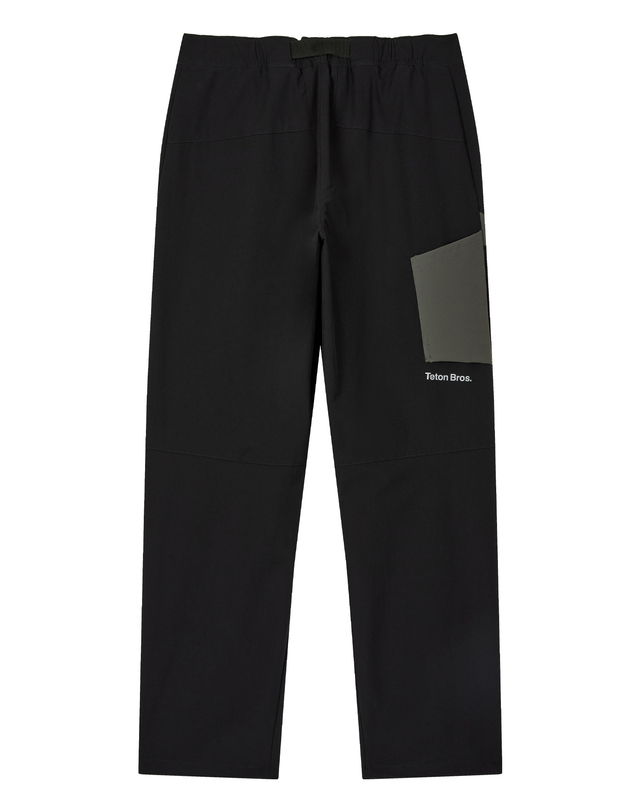 티톤 브로스 여성 Dulle Pants Loose Fit 블랙 착용컷