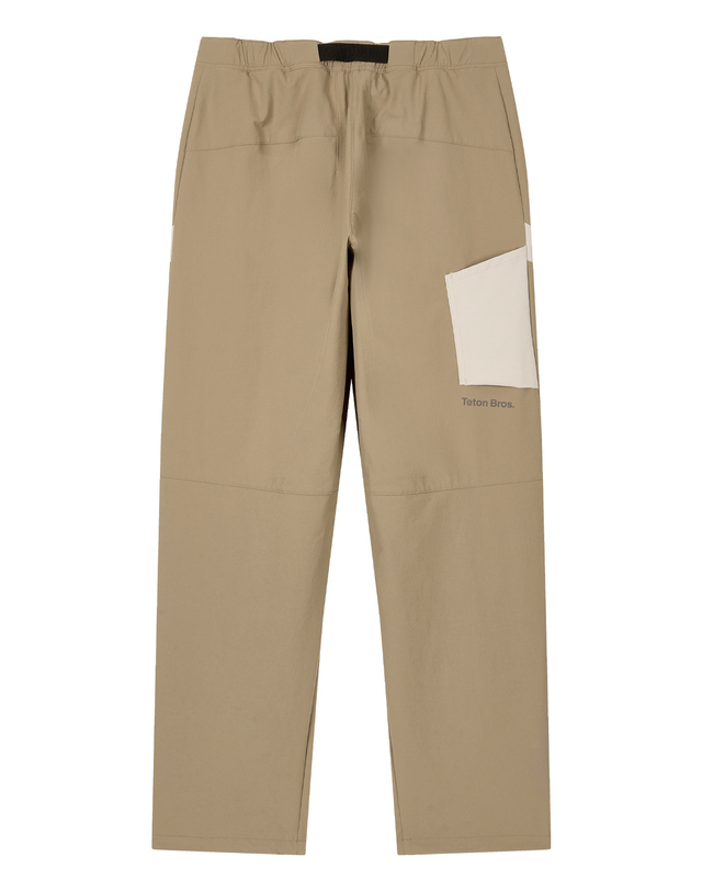 티톤 브로스 여성 Dulle Pants Loose Fit 진한 베이지 착용컷