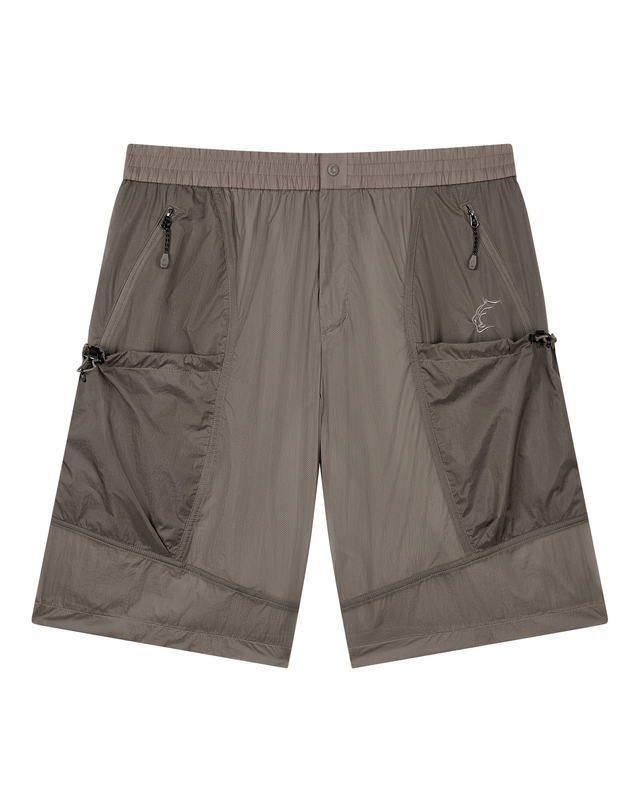 티톤 브로스 Veil Layer Easy Shorts 밝은 베이지 착용컷