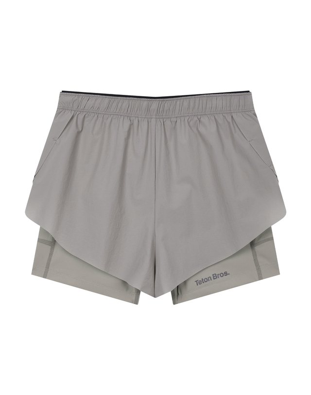 티톤 브로스 여성 Airlight 2in1 Shorts 베이지 착용컷