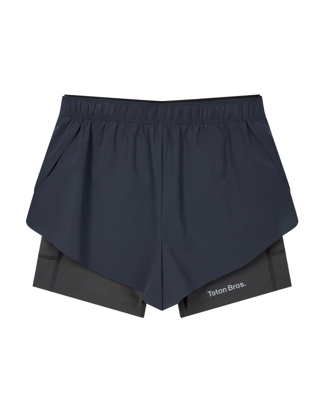 티톤 브로스 여성 Airlight 2in1 Shorts 진한 네이비 착용컷