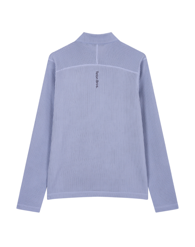 티톤 브로스 Power Dry Mesh Zip Tee 바이올렛 착용컷