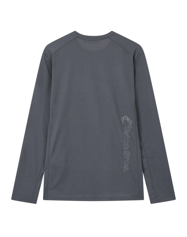티톤 브로스 Delta Lake L/S Tee 차콜 그레이 착용컷