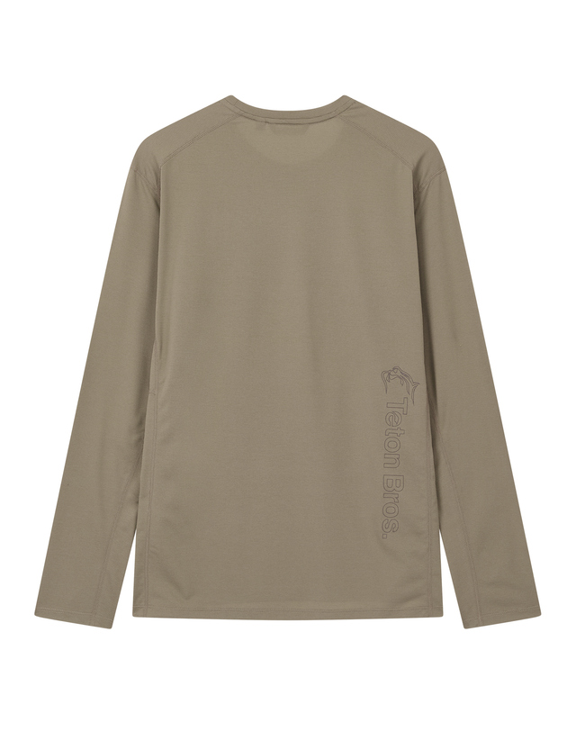 티톤 브로스 Delta Lake L/S Tee 베이지 착용컷